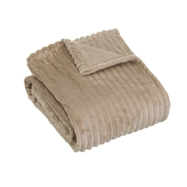 Pruun mikroplüüsist tekk 130x160 cm Fur Velvet - Casa Selección