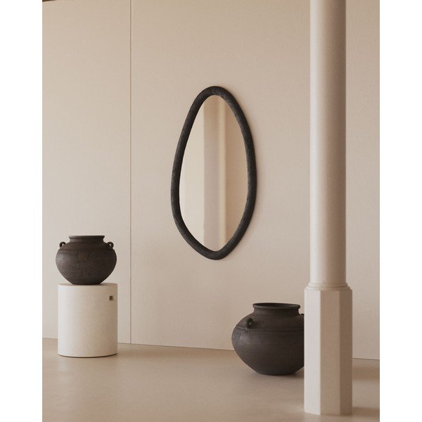 Puidust raamiga seinapeegel 60x110 cm Magrit - Kave Home-image-1