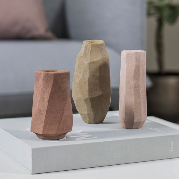 Roosa polüresiinist vaas (kõrgus 15,5 cm) Nuki - Mette Ditmer Denmark-image-2