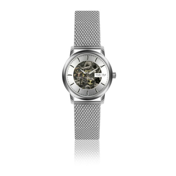 Dámské hodinky s páskem z nerezové oceli ve stříbrné barvě Walter Bach Mulio
