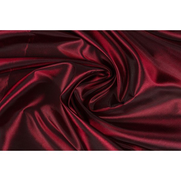 Bordoopunane kardin 140x245 cm Royal Taffeta - Mendola Fabrics-image-3
