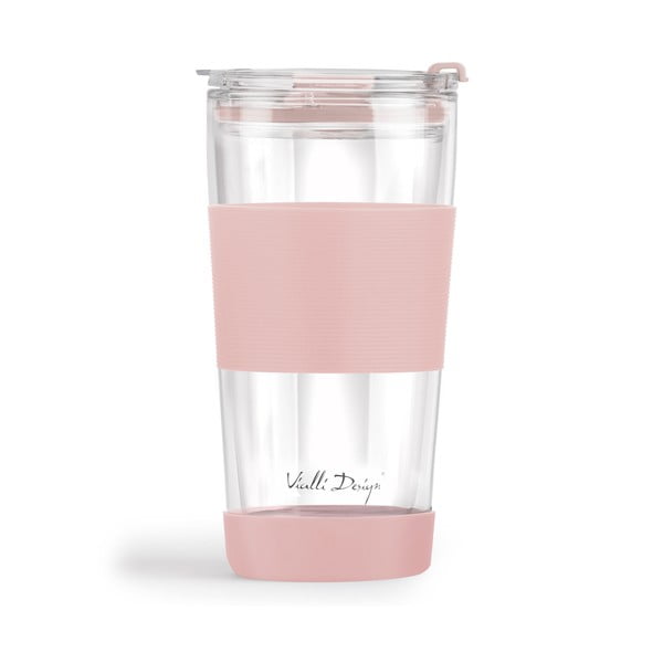 Roosa termokruus 600 ml Fuori - Vialli Design