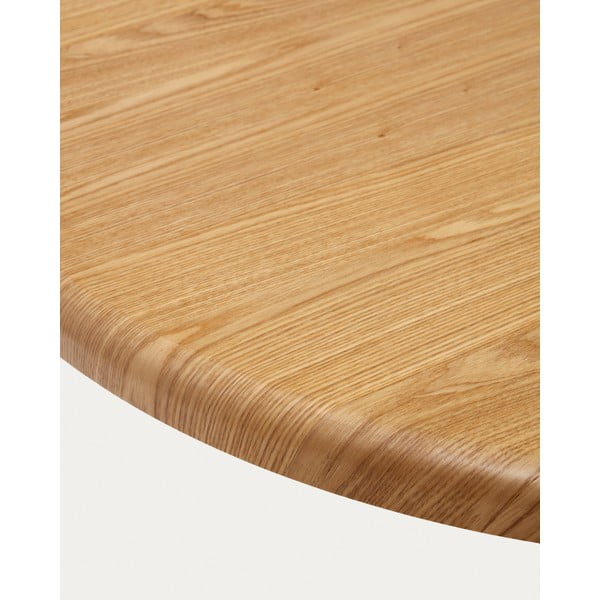 Söögilaud tuhkpuu dekooriga 105x220 cm Mailen - Kave Home-image-3