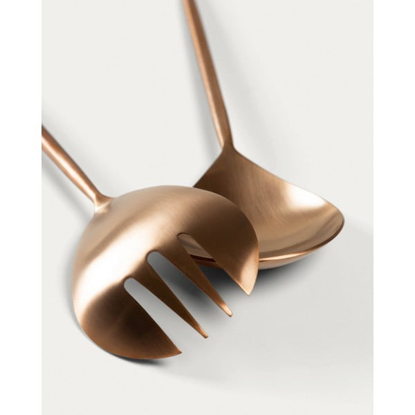 Roostevabast terasest salatiriistad 2tk komplektis Kelda - Kave Home-image-2