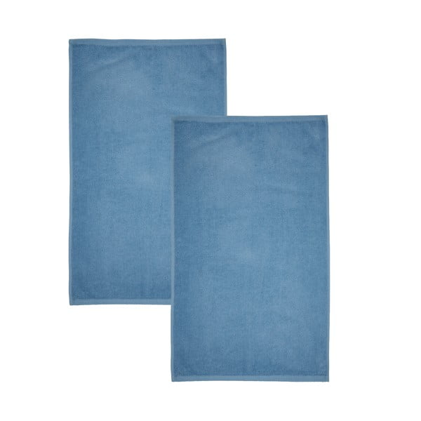 Sinised kiiresti kuivavad froteerätikud 2tk komplektis 90x140 cm Quick Dry - Catherine Lansfield