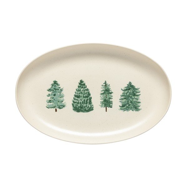 Jõulumotiiviga kivinõualus 26x41 cm Pacifica Christmas Tree - Casafina