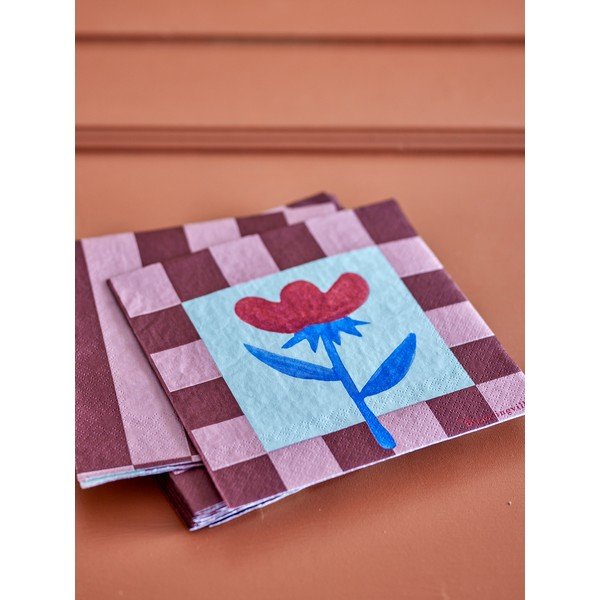 Pabersalvrätikud komplektis 20 tükki 33x33 cm Vinia - Bloomingville-image-1