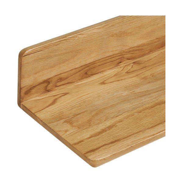 Tammepuidust riiul heledas naturaalses värvitoonis 40 cm Salina - House Nordic-image-4
