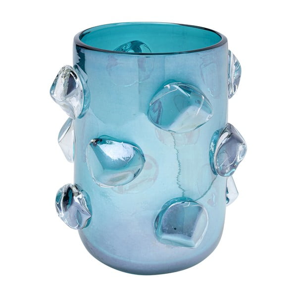 Sinine klaasvaas, kõrgus 23 cm Aquarius - Kare Design
