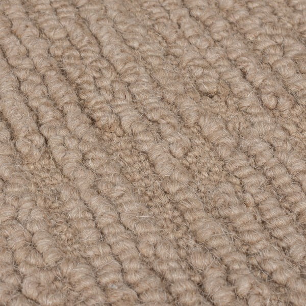 Beež käsitsi kootud villane vaip 160x230 cm Harris Boucle - Flair Rugs-image-2