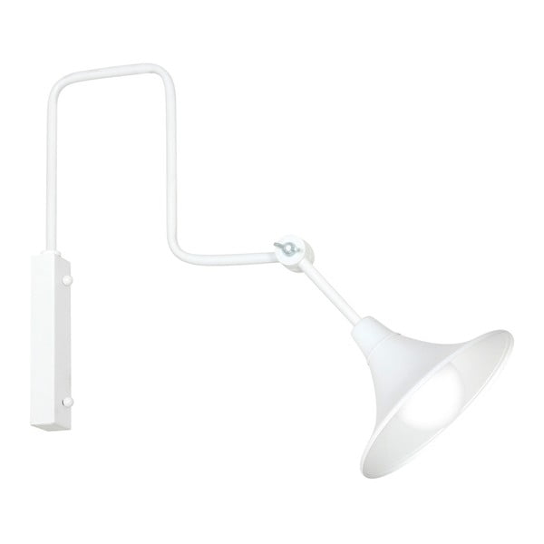 Bílé nástěnné svítidlo Glimte Sconce Antika White Wrapped