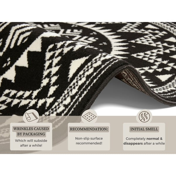 Must vaip Celebration , ⌀ 140 cm Valencia - Hanse Home-image-4