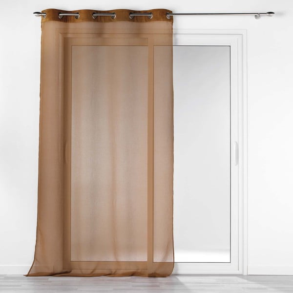 Pruun voile kardin 140x240 cm Casual - douceur d'intérieur