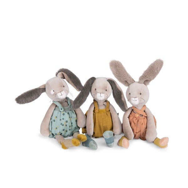 Plüüsist mänguasi Rabbit Sage - Moulin Roty-image-2