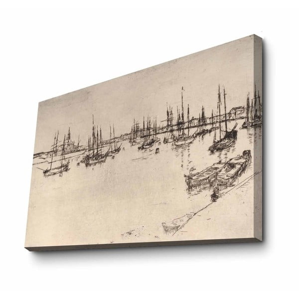 Maal - reproduktsioon 100x70 cm James Abbott McNeill Whistler - Wallity-image-3
