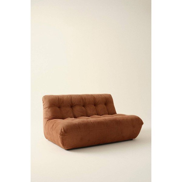 Pruun velvetist diivan 145 cm Kelso - Jotex-image-1