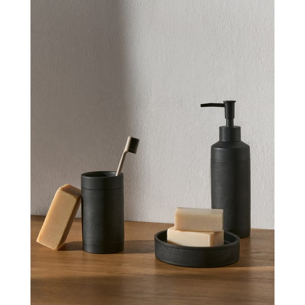 Must polüresiinist seebidosaator Sisel - Kave Home-image-1