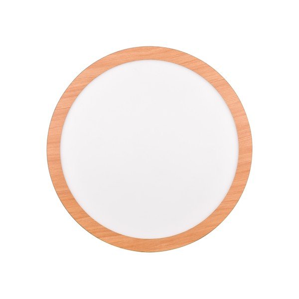 LED laevalgusti puiduimitatsiooniga  ø 40 cm Camillus - Reality-image-2