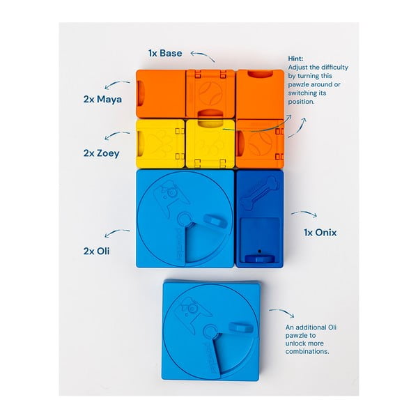 Koerte mõistatus Rainbow Set – Pawzler-image-4