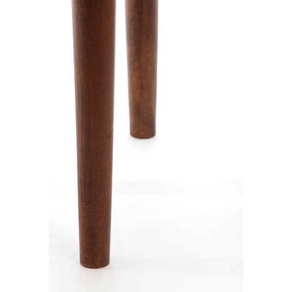 Ümmargune diivanilaud akaatsia täispuidust ø 49 cm Qiano - Light & Living-image-2