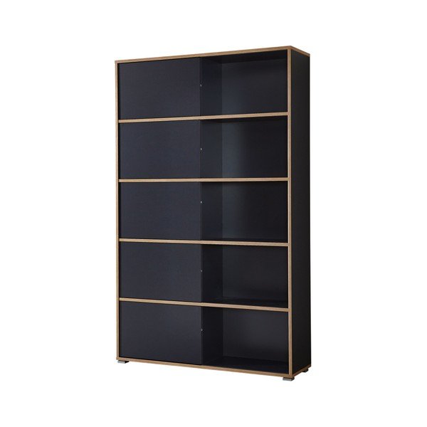 Must raamaturiiul tammepuust 120x196 cm - Germania-image-2