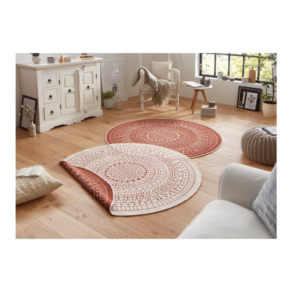Punane välivaip , ø 140 cm Porto - NORTHRUGS-image-1