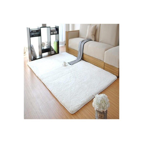 Valge pestav vaip 120x150 cm Pelush White - Mila Home-image-1