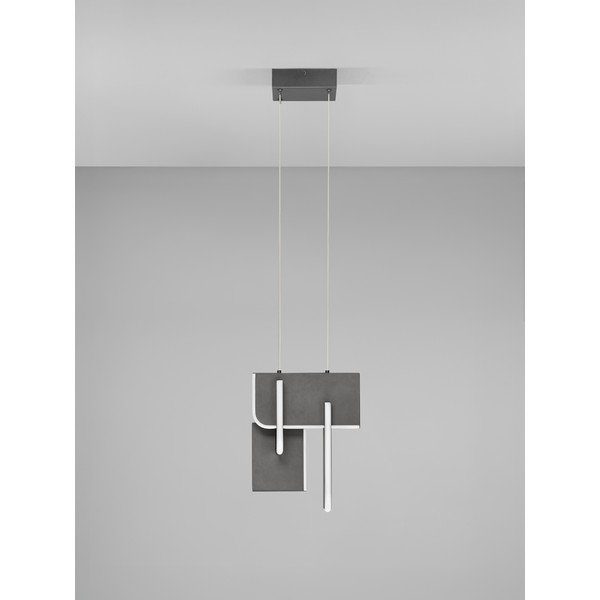 Helehall metallist LED-rippvalgusti, hämardatav Totem - Nova Luce-image-4