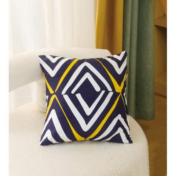 Tumesinine mikrosatiinist üheinimesevoodipesu 140x200 cm 6 tk komplektis Dylan - My House-image-4