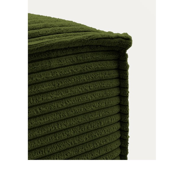 Roheline velvetist jalatugi Blok - Kave Home-image-1