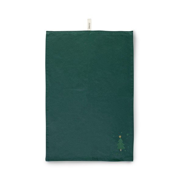 Jõulumotiiviga puuvillaseguga köögirätik 50x70 cm Christmas Fable - JUNA