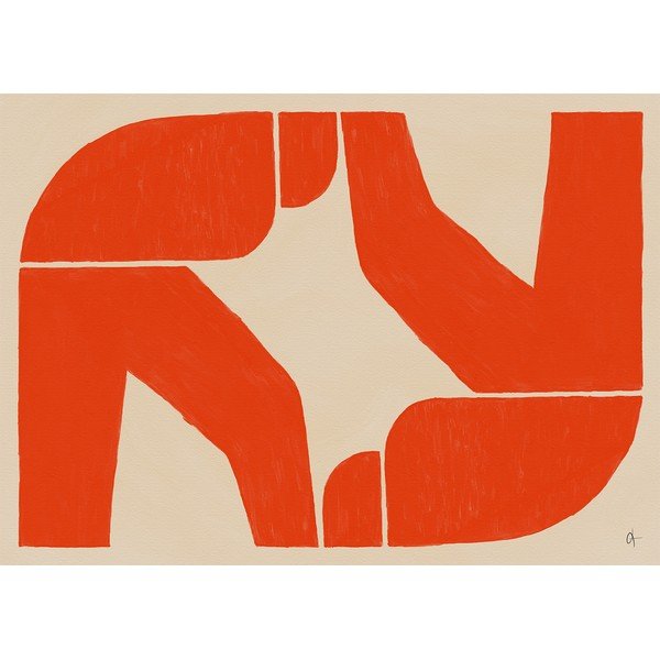 Plakat 70x50 cm 4PM – Nord Projects - The Plakat Club