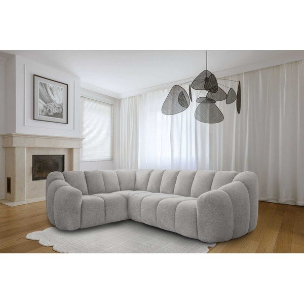 Helehall nurgadiivan (vasak nurk/L-kujuline) Shell - Miuform-image-1