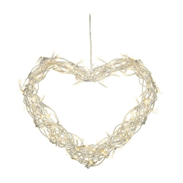 Svítící LED dekorace Curly Heart