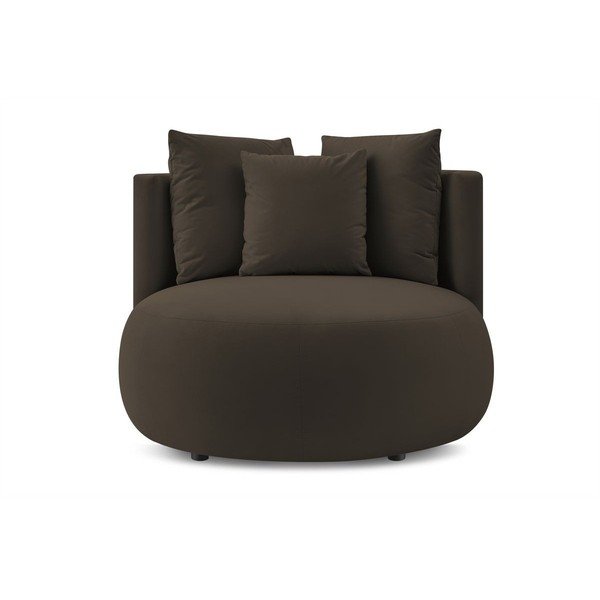 Pruunist sametist tugitool Cesar - Bobochic Paris-image-3