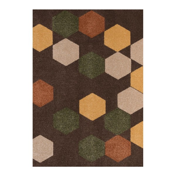 Hnědý koberec DECO CARPET Milano, 160 x 230 cm