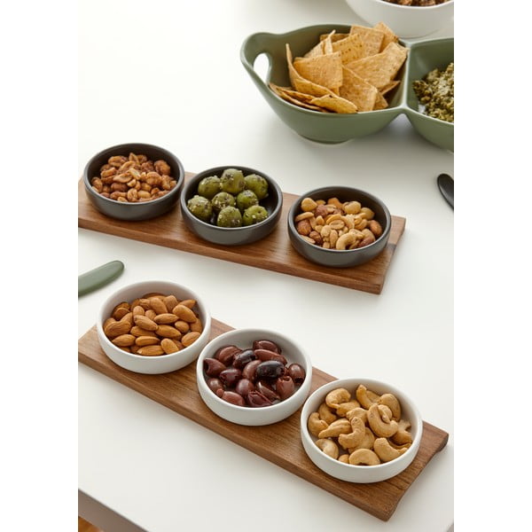 Rohelised serveerimiskausid 3 tk komplektis, valmistatud kivitoorikast materjalist Host - Ladelle-image-1