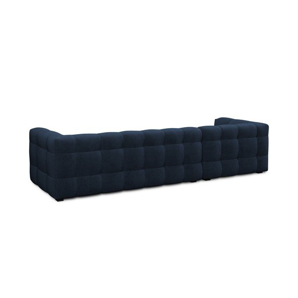 Sinine sametne nurgadiivan , vasakpoolne nurk Vesta - Windsor & Co Sofas-image-4