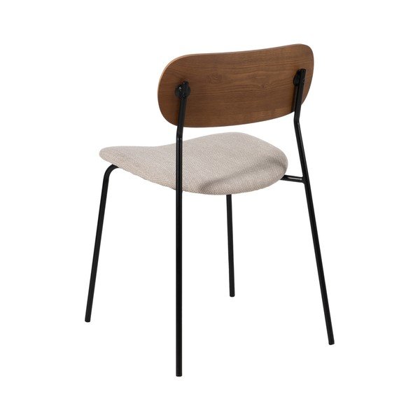 Kreem kattega söögitoolid 4 tk komplektis Moe - Ixia-image-3