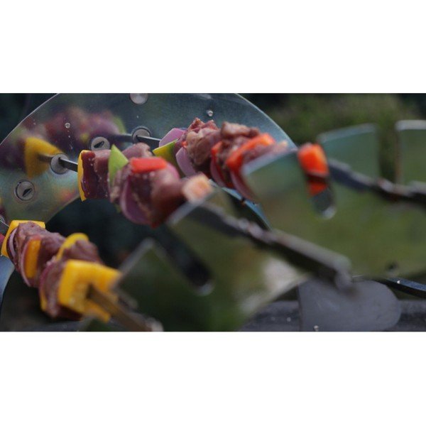 Roostevabast terasest varda nõelad komplektis 3 tükki Rotisserie - Remundi-image-4