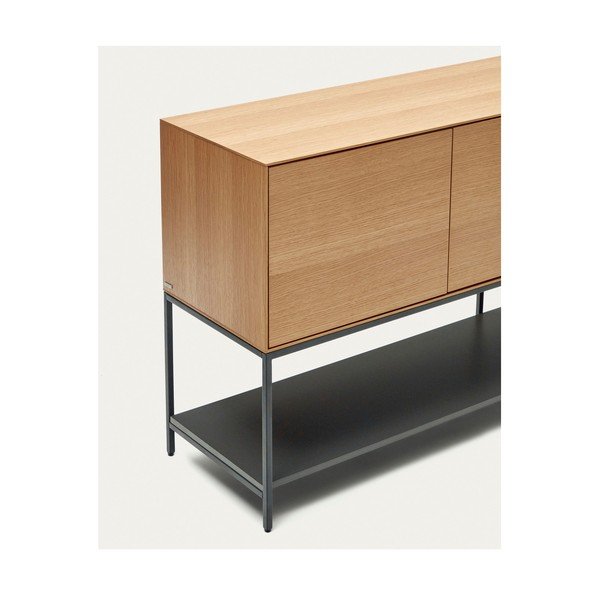 Tammedekooriga madal kummut  97,5x80 cm Vedrana - Kave Home-image-4