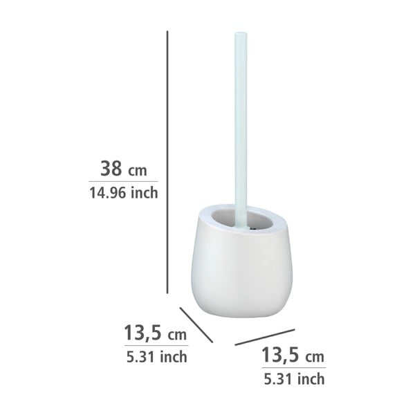 Valge keraamiline WC-hari Badi - Wenko-image-1