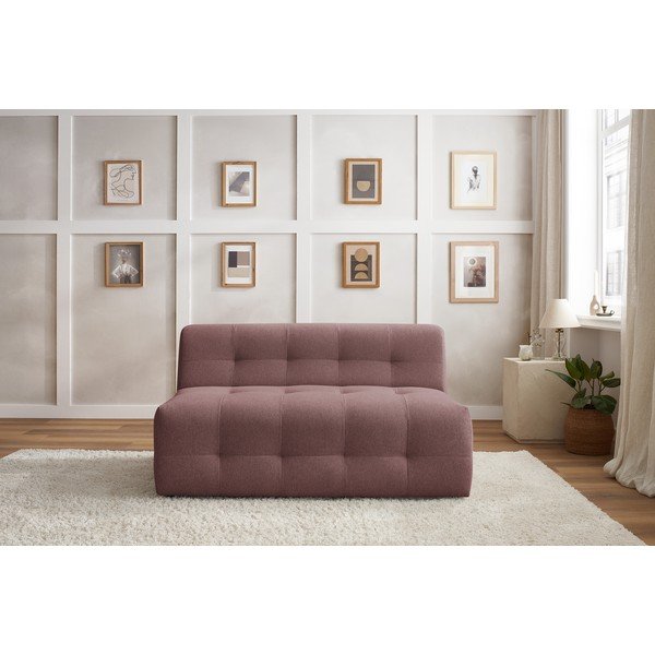 Tumeroosa diivanimoodul Kleber - Bobochic Paris-image-1