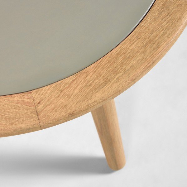 Eukalüptist valmistatud aialaua betoonplaadiga Nina Glynis - Kave Home-image-2