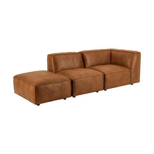 Konjaki pruun kunstnahast lamamistool (paremas nurgas) Fairfield Kentucky - Bonami Selection-image-3