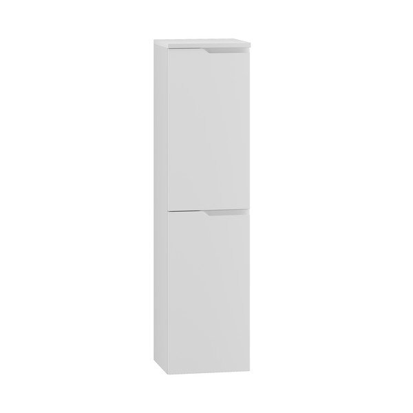 Valge kõrge rippuv vannitoakapp 35x137 cm Nicea - STOLKAR