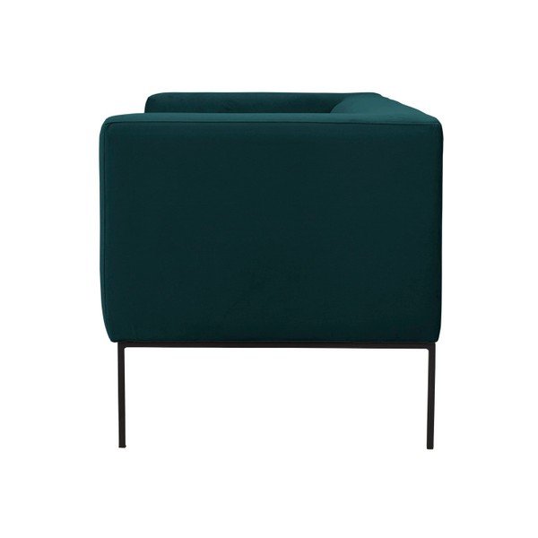 Petrolejově zelená sametová pohovka Windsor & Co Sofas Neptune, 195 cm-image-3