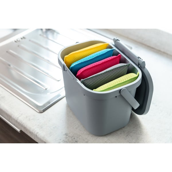 Komplekt 5 Super Mikrofiiberist nõudepesu käsnaid - Addis-image-2