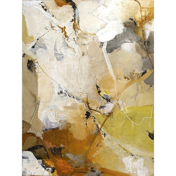 Trükitud/käsitsi maalitud elementidega lõuendimaal 90x118 cm Everlast - Malerifabrikken