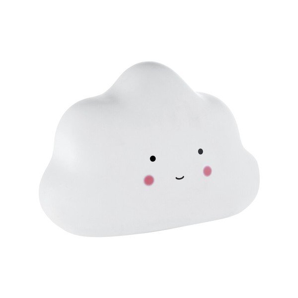 Valge LED laste öölamp Ola - Premier Housewares